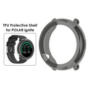 TPU Protective Case for POLAR Ignite Smart Watch Bumper Cover (Black)