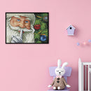 Full Cross Stitch 14CT Santa Claus Counted Embroidery DIY Needlework Handma