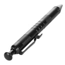 High Hardness Metal Ballpoint Pen Outdoor School Office Supplies (Black)