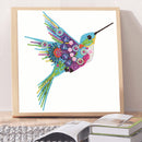 5D Partial Special Shaped Diamond Painting Hummingbird Poster Kit (UP250) Newly
