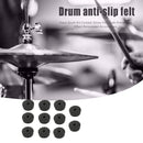 10pcs/set Drum Kit Cymbal Felt Pads Grey Protection Effect for Drum Slices Felt
