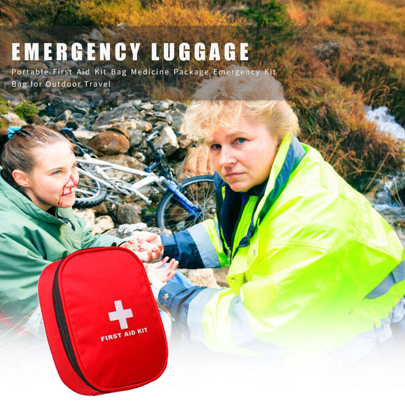 Portable First Aid Kit Bag Medicine Package Emergency Kit Bag for Outdoor Travel