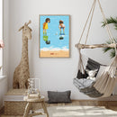 Kids On Beach 40x50cm Oil Paint By Numbers Picture DIY SXD216015