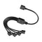 1 To 4 4pin Extension Cable 12V 30cm Power Splitter Extension Cable for Asu