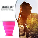 Silicone Water Bottle Outdoor Picnic Hiking Retractable Mug Portable Foldable