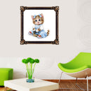 5D DIY Diamond Painting Cute Cat Cross Stitch Embroidery Rhinestones Kits 3