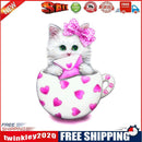 5D DIY Diamond Painting Cute Cat Cross Stitch Embroidery Rhinestones Kits 2