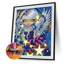 5D Full Drill Rhinestone Picture DIY Cartoon Mosaic Diamond Painting Poster K