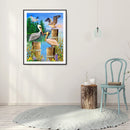 5D DIY Diamond Painting Kits Beach Activity Full Round Drill Decor (X437)