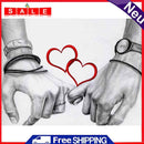 5D DIY Full Drill Diamond Painting Love Heart Cross Stitch Embroidery Ornaments