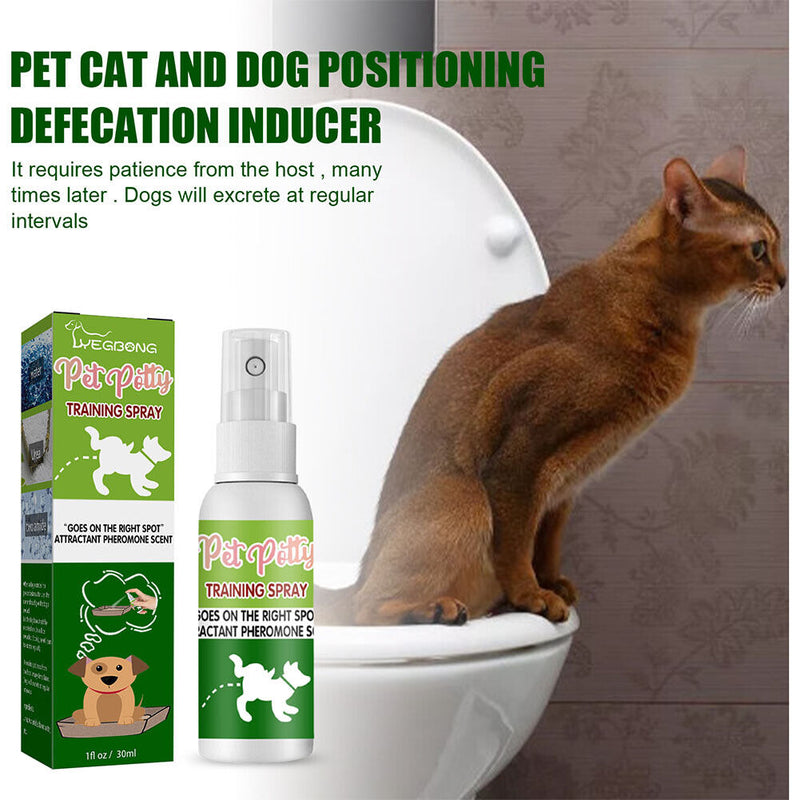 30ml Pet Dog Defecation Inducer Training Spray Positioning Location Defecation