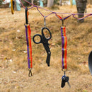Colorful Tent Hanging Lanyard with Buckle Outdoor Camping Hiking Accessories