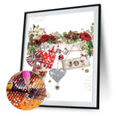 #A Christmas Decorations 5D DIY Diamond Painting Kits Full Round Drill Wall Deco