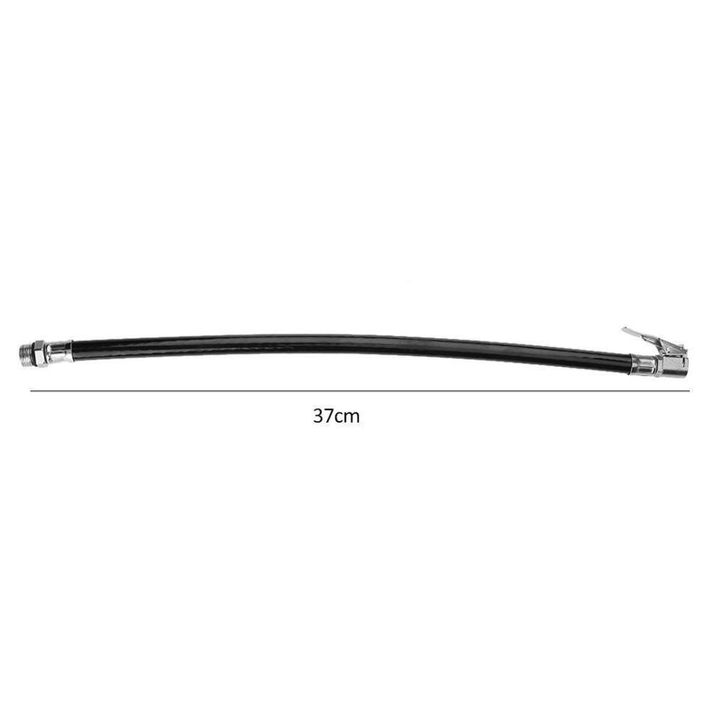 Flexible Clip-on Tyre Tire Chuck Inflator Rubber Hose for Car Truck Camper