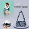 Animal Pattern Underarm Bag Women Mini Plush Shoulder Handbags Purse (12)