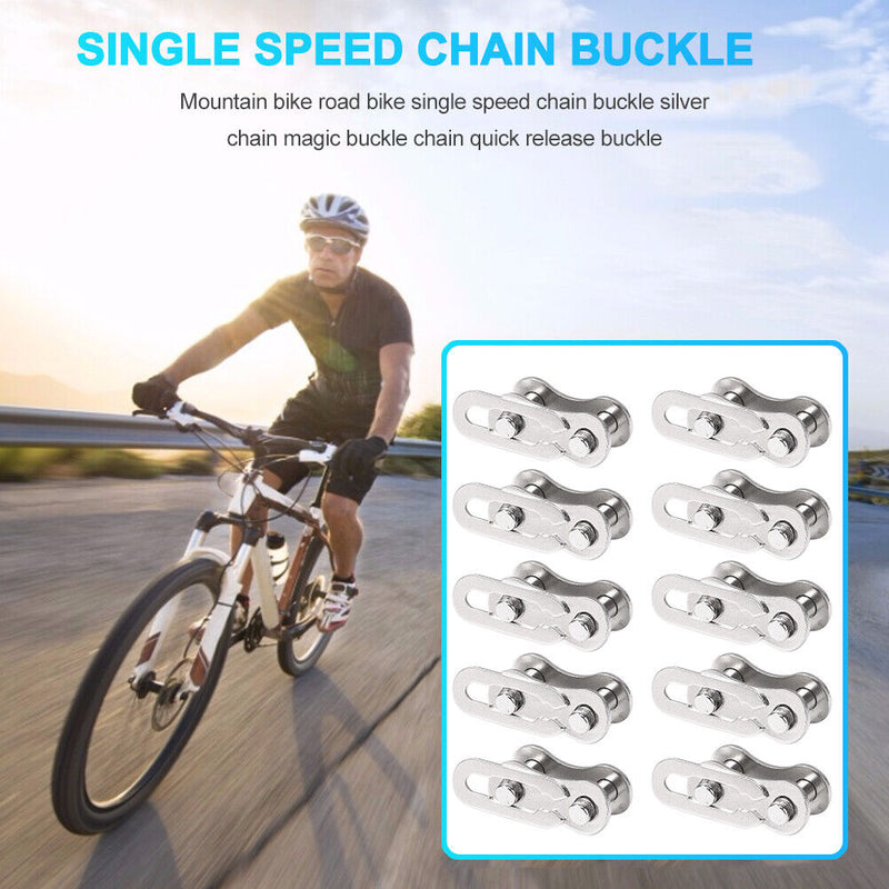 10pcs Universal Road Bike Chain Link Connector Set Bicycle Chain Joint Buck
