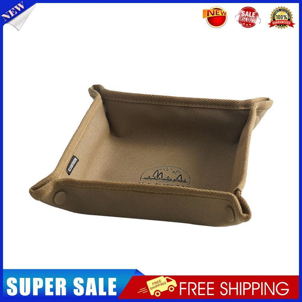 Waterproof Foldable Storage Box Outdoor Camping Sundries Organizer Tray (S)