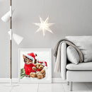 5D Diamond Painting DIY Christmas Cat Bear Rhinestone Picture Craft Wall Po
