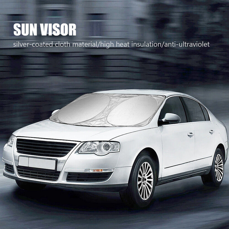 Car Windshield Sun Shade Block Cover Anti UV Visor Protector (150X70cm)