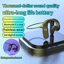 Bone Conduction Headphones Wireless Bluetooth-compatible 5.2 TWS Headset Newly