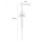 Syrup Oil Bottle Head Pressure Nozzle Oyster Sauce Push-type Pump (White)