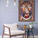 DIY Religion Goddess Part Drill Special Shape Diamond Painting Kit (Y104)