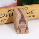 Santa Claus Kraft Paper Kraft Tag Gift Wrapping Hang Tags Christmas Labels