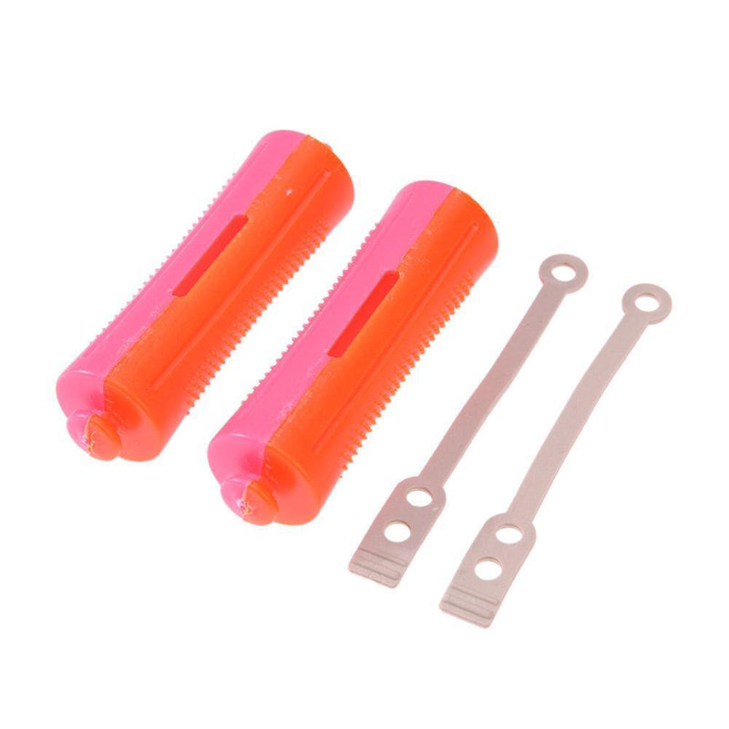 6pcs Perm Bar Rubber Band Hair Curler Hairdressing Tool(Random Color/10