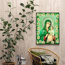 5D DIY Diamond Painting Virgin and Girl Full Round Drill Craft Mosaic Rhinest