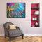 Colorful Texture Circle Oil Paint By Numbers Kits Canvas DIY Picture Craft