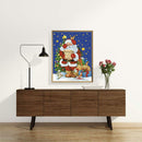 #A Santa Claus 5D DIY Diamond Painting Kits Full Round Drill Wall Rhinestone Dec
