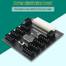 4pin+6pin ATX Power Supply Breakout Board Adapter for Mining PC Connector Newly