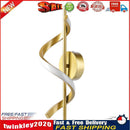 Modern Spiral Wall Lamps Living Bedroom Bedside Indoor Aisle Light (Warm) Newly