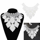 Lace Fabric Applique Embroidery Collar Neckline Accessories Embroidered Lace