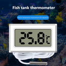 Aquarium LCD Digital Thermometer High Precision Temperature Meter (White)