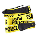 Guitar Strap Yellow "POLICE LINE DO NOT Cross" SH S9A6 V5E9 K4K1 B2P5