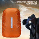 Waterproof Backpack Rain Cover Antislip Cross Buckle Strap (Orange S) Newly