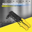 Rivet Tool Riveter Gun Repair Tools Kit Heavy Duty Metal Hand Tool Set