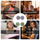 DIY Diamond Painting Mandala Patterns Stud Earrings for Women (RZ004) Newly