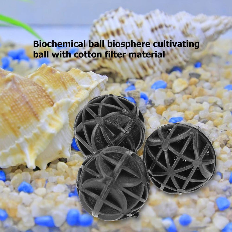 10pcs Aquarium Pond Filter Bio-balls Fish Tank Aquarium Filtration (2.6cm) Newly