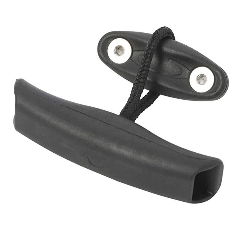 Kayak Boat Canoe Paddle T Handle Nylon Dinghy Tail Rudder Carry Handles w/Screws