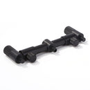 Fishing Rod Bite Alarms Holder Carp Fish Pole Buzz Bar Stand (2 Heads) Newly