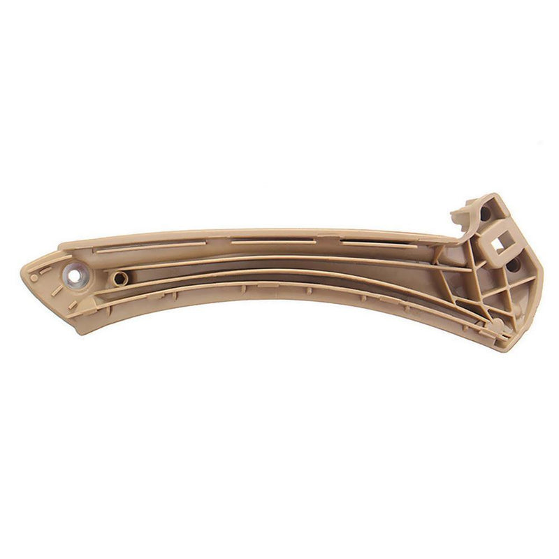 Left Side Inner Door Panel Handle Trim+ Cover for E90 E91 3 Series (Beige)