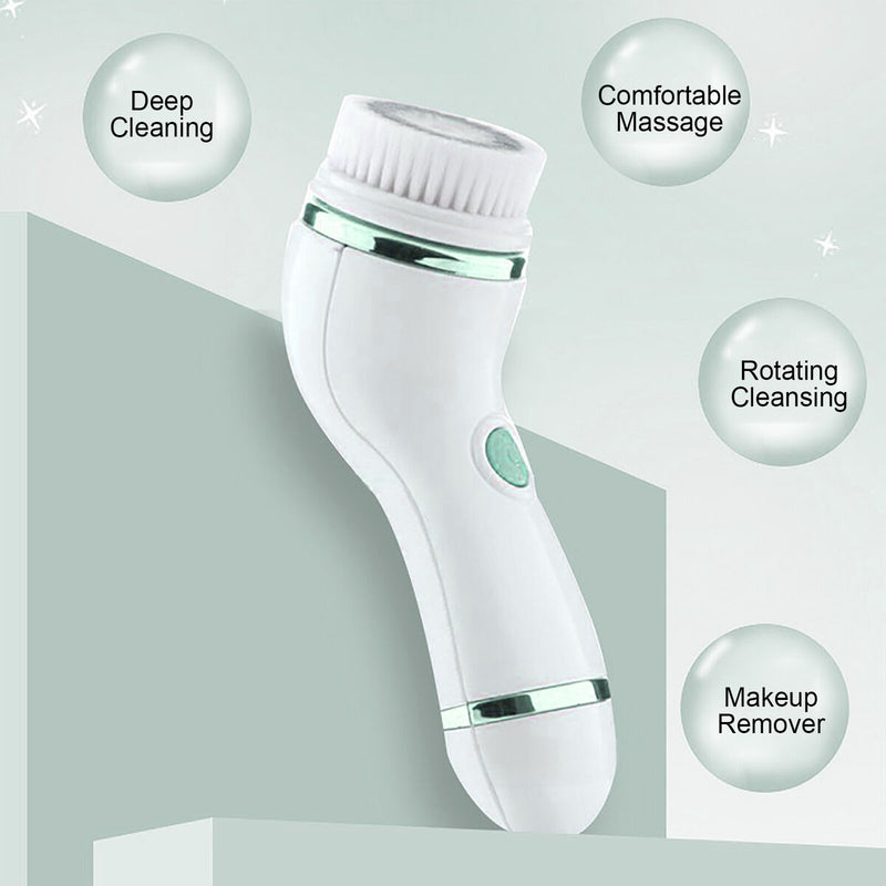 5 in 1 Facial Cleansing Brush Electric Facial for Cleansing Removing Blackh