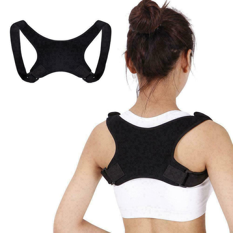 Posture Corrector Support Back Shoulder Brace Belt Adjustable Unisex P1K2