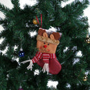 Christmas Socks Cute Children Candy Gifts Bag Home Party Decor(Elk)
