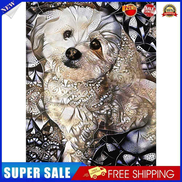 #A 5D Diamond Painting Dog Square Diamonds DIY Animal Crafts