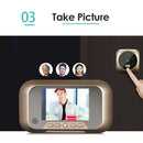 D1 LCD Digital Eye Doorbell Electronic Peephole Home Visible Door Camera Viewer