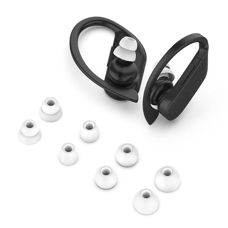 1 Set Soft Silicone Ear Tips Earphone Cover for Huawei FreeBuds 4i (White) Newly