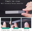 Washable Nano Polished Glass Nail File Transparent Nail Sanding Grinding Shiner